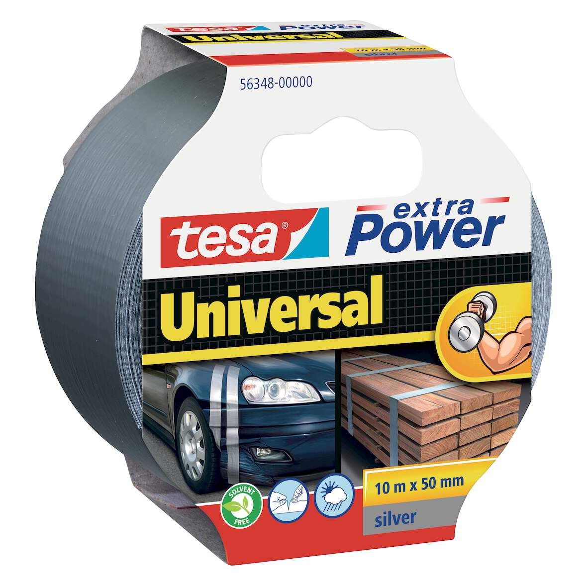 TESA Extra Power Universal grau SB 10m