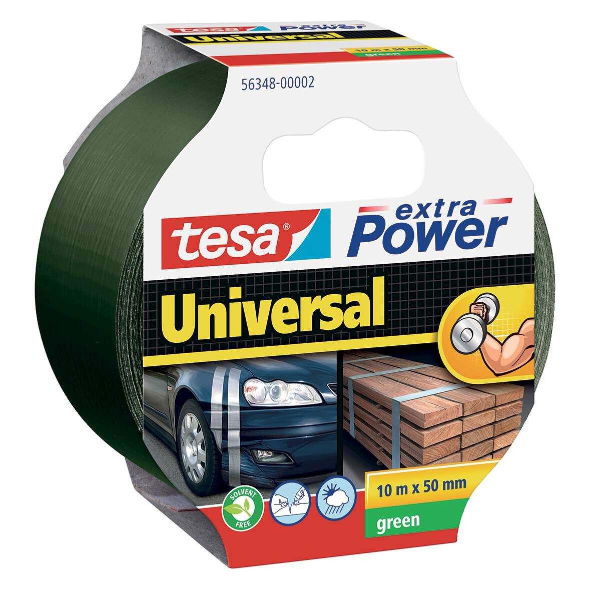 TESA Extra Power Universal grün SB 10m