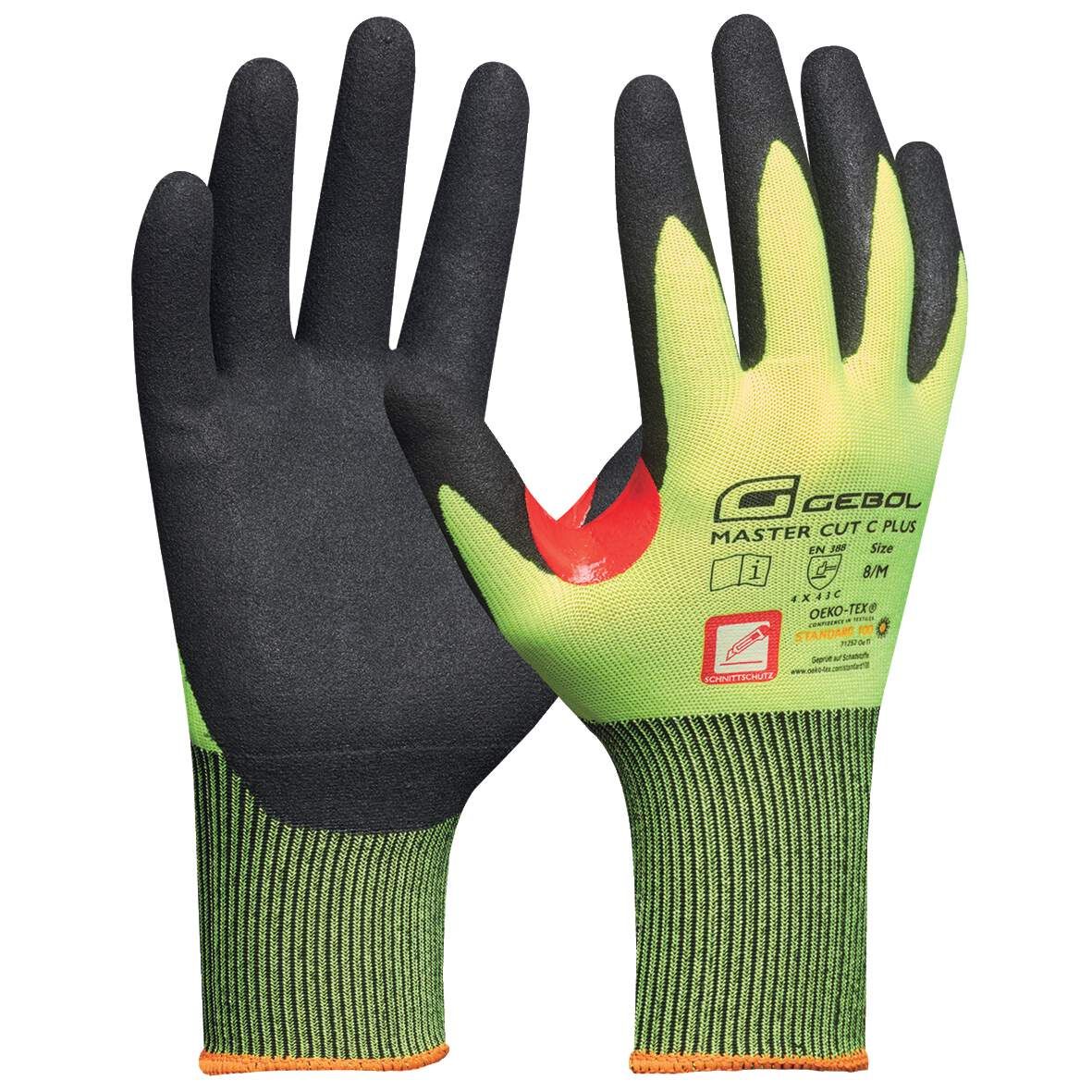 GEBOL Arbeitshandschuh Gr.11 Master Cut C Plus