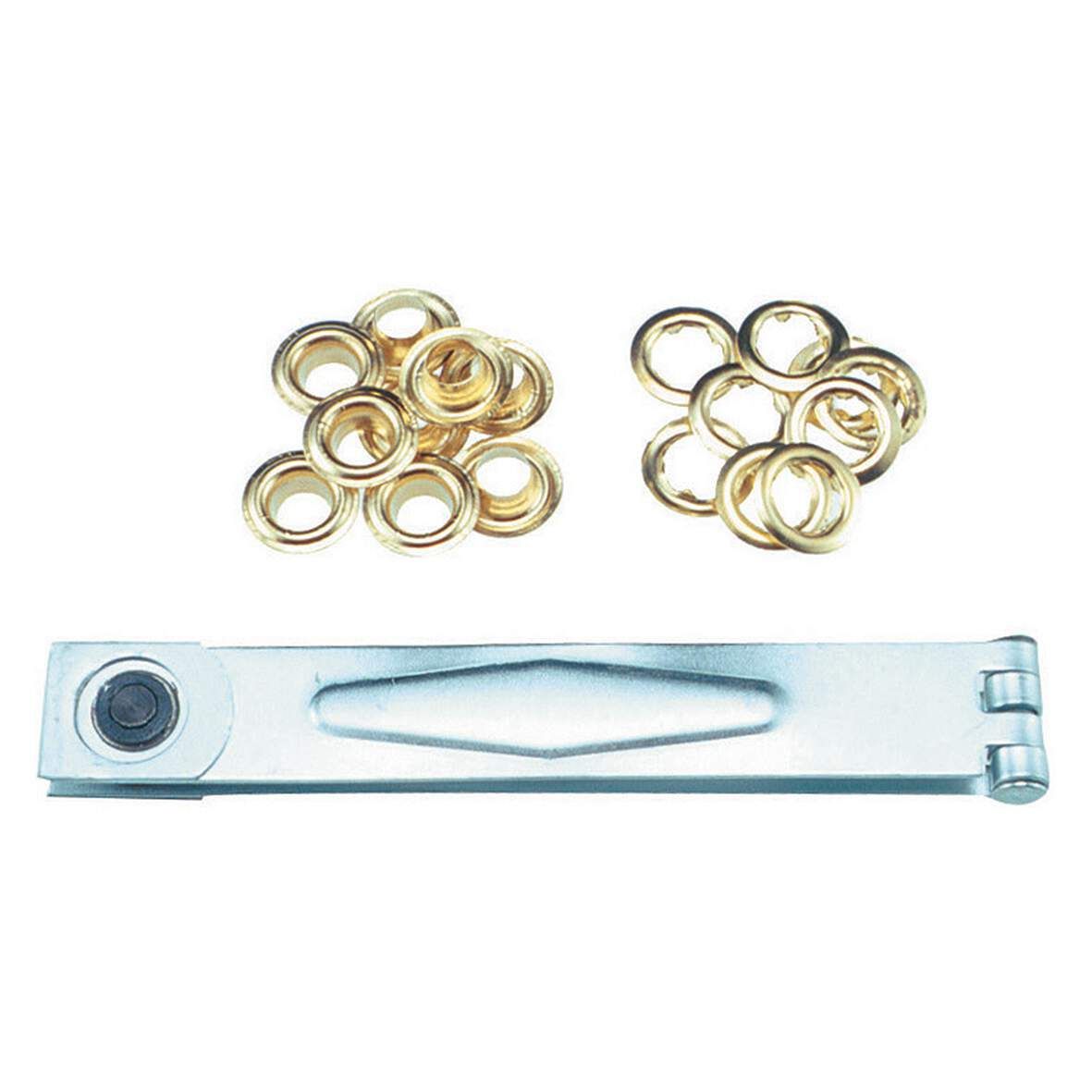 HM Ösenzange 10mm inkl. 10 Stück Ösen SB