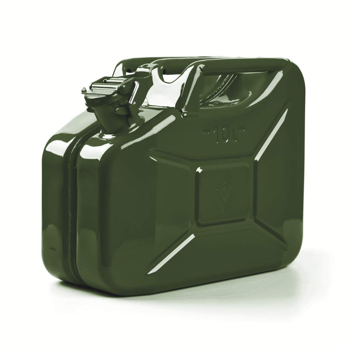 VALPRO Kraftstoffkanister aus Stahl 10 Liter, olivgrün