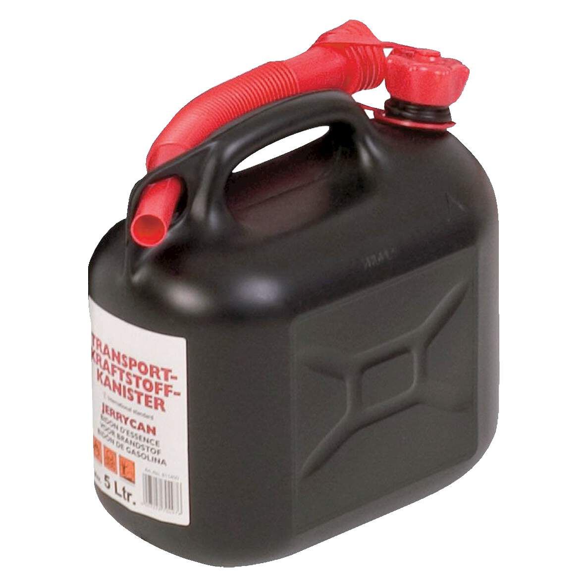 Kanister Kunststoff schwarz 20L Transport Kraftstoff UN-Zul.