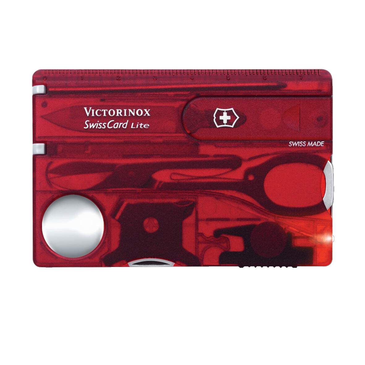 VICTORINOX Swiss Card Lite Rubin transp.