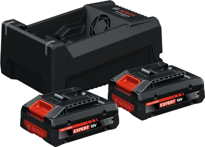 BOSCH Expert Akkupack EXBA18V-40 4,0 Ah + GAL 12V/18V-80
