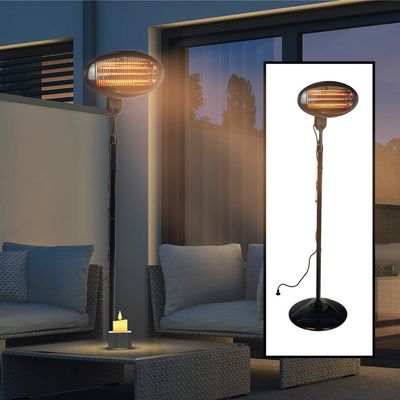 HI Stand-Heizstrahler elektr. 650W-2000W MEGASALE