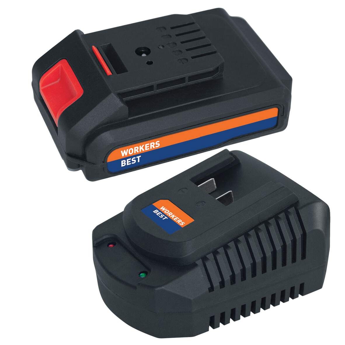 WORKERS BE Starterkit 2,0 Ah Akku+Charger WB 18V-SK2 CPF