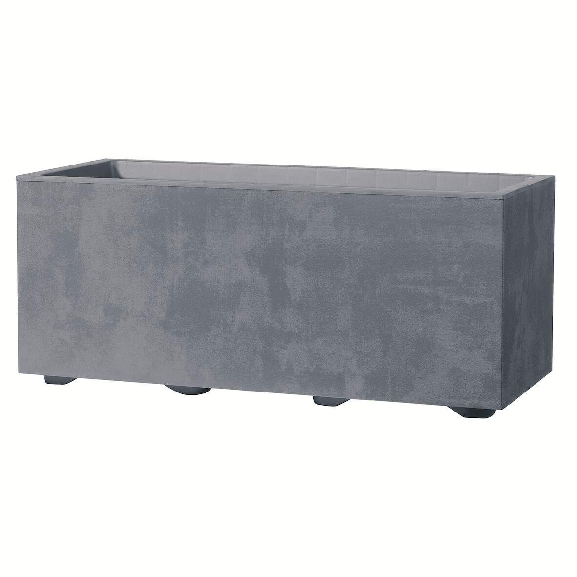 Blumenkasten Millennium aschgrau, 59x25x25cm
