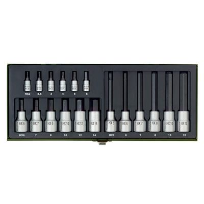 PROXXON Steckschlüsselsatz sechskant 18-teilig