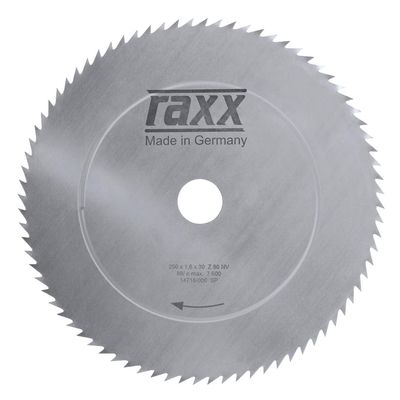 RAXX Kreissägeblatt Spitzzahn NV 250x1,6x30mm Z=80