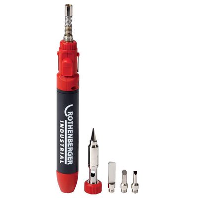 ROTHENBERG Micropen Set Gaslötkolben mit 4 Lötspitzen