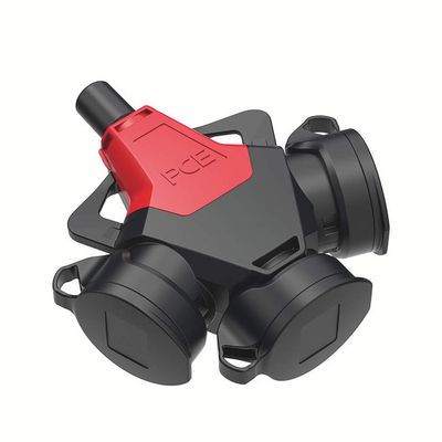 PCE Gummi-3-Wegekupplung Taurus2 mit Deckelband IP54