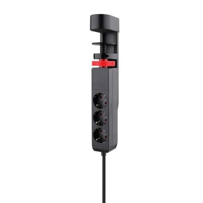 REV Steckdosenleiste 3-fach für Tischmontage 2xUSB-A, 1xUSB-C
