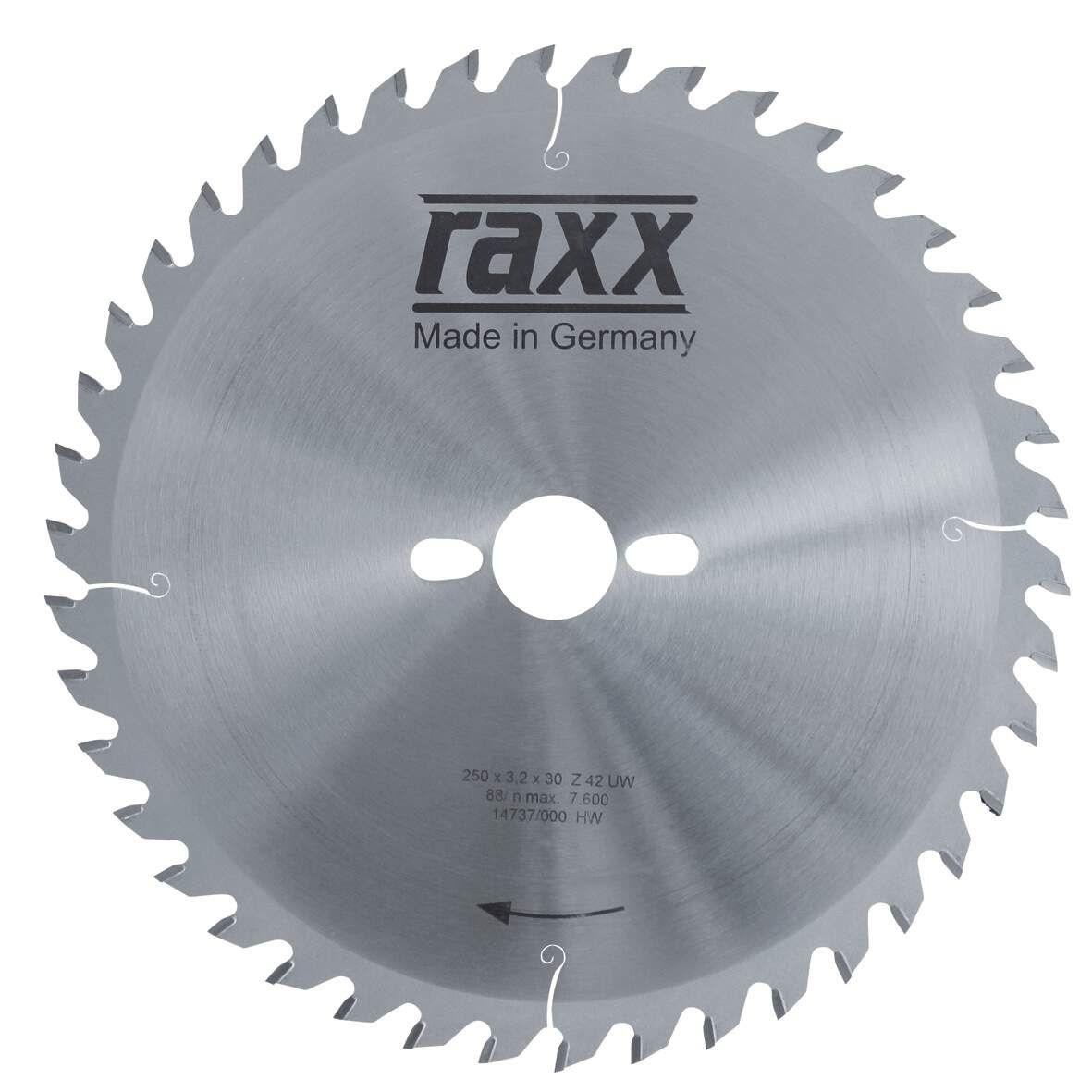 RAXX Kreissägeblatt Vielzahn 300x3,2x30mm Z=60 GW