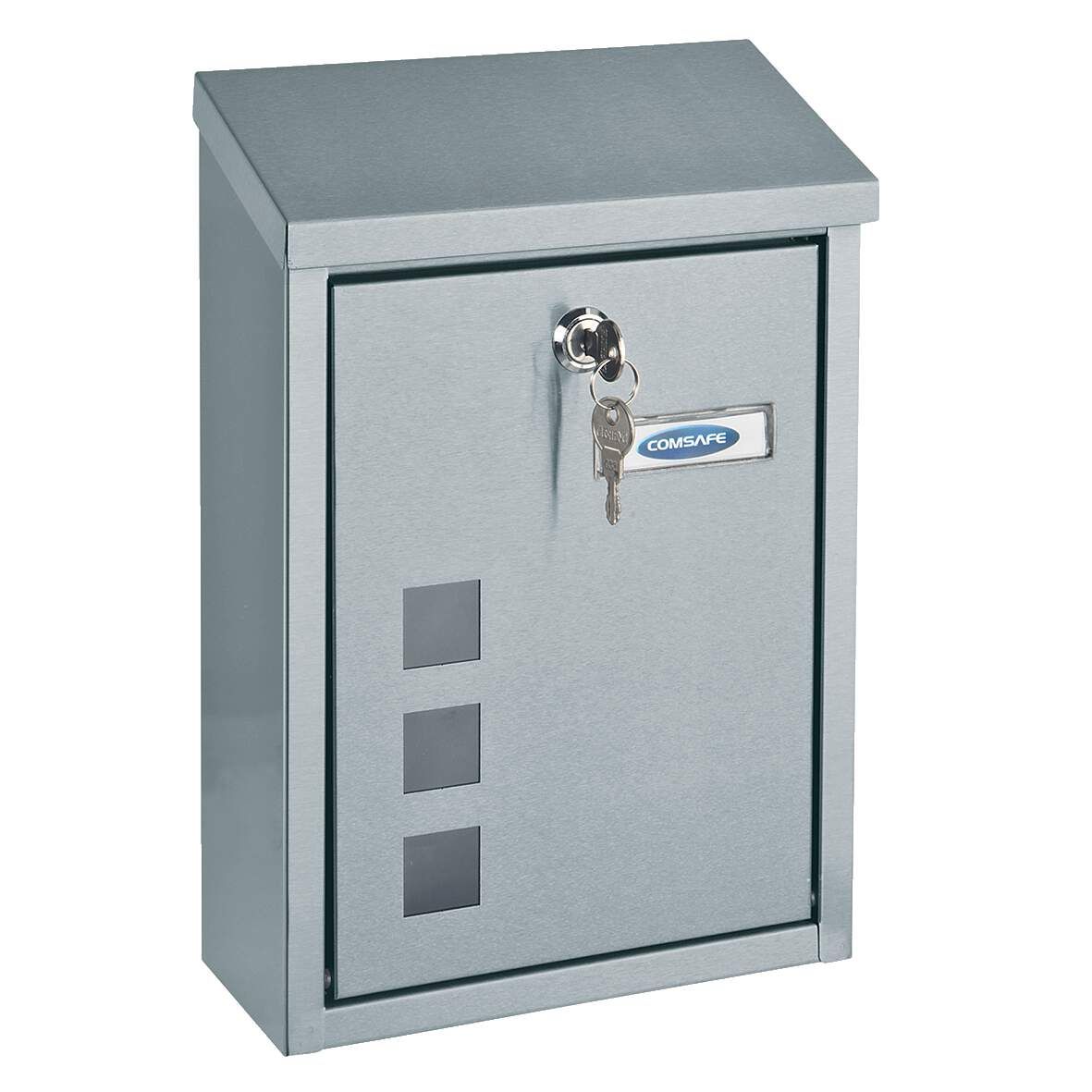 ROTTNER Briefkasten Casa Inox Edel Stück HxBxT:325x220x100mm