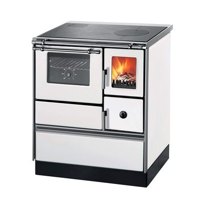 WAMSLER Dauerbrandherd K176 F/A Style links weiß Stahlplatte Westmin