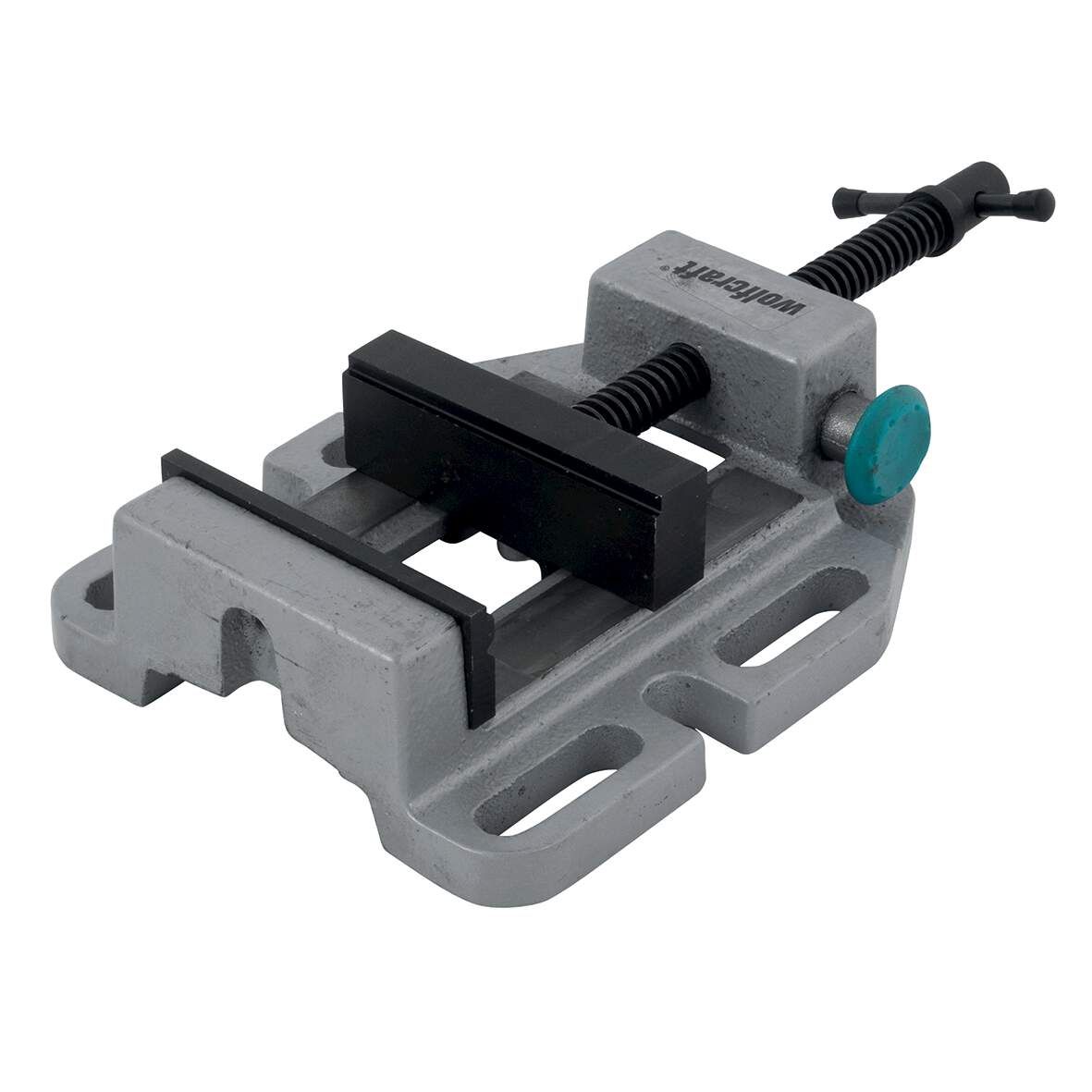 WOLFCRAFT Maschinenschraubstock Backenbreite 85mm