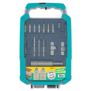 WOLFCRAFT Flipbit-Set All-in-one 17-teilig