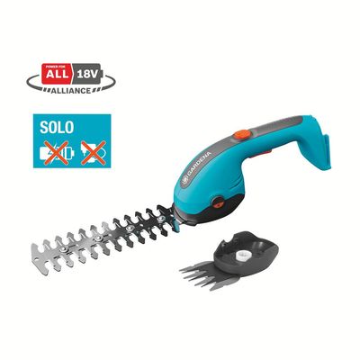 GARDENA Akku-Gras-und Strauchschere 18V P4A solo PowerCut