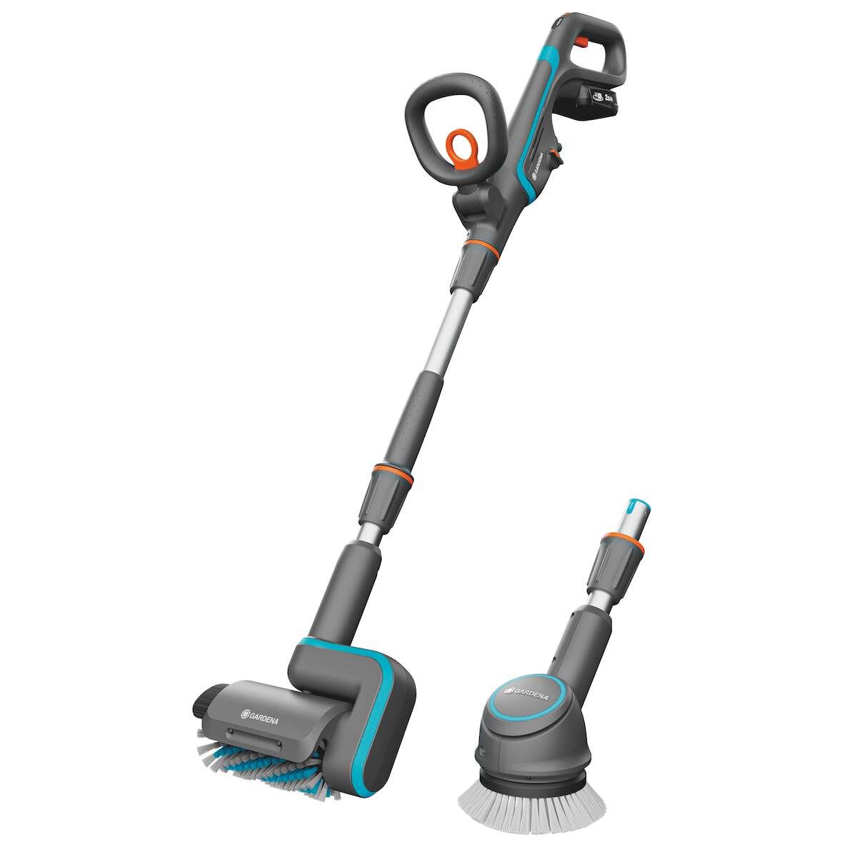 GARDENA Akku-Multi-Reiniger AquaBrush Universal 18V P4A Set