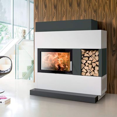 HAAS+SOHN Kaminbausatz Adonis II mit Kamineinsatz Komfort-IV