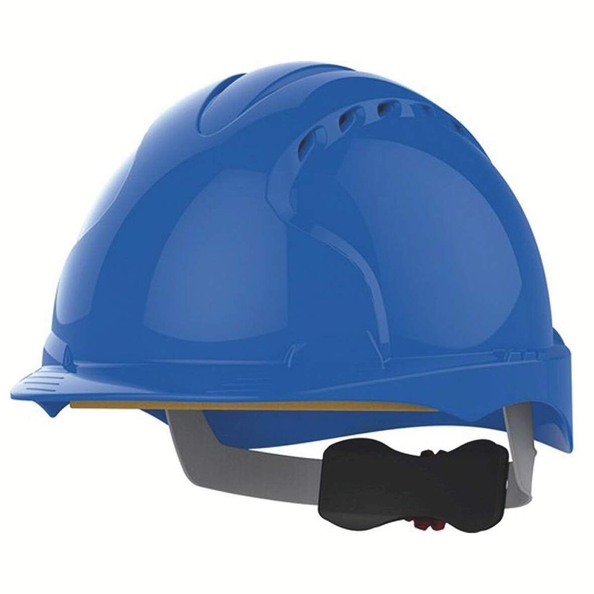 GEBOL Bauschutz-Helm blau JSP EVO 3 mit Drehverschluß