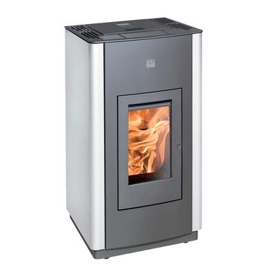 HAAS+SOHN Pelletofen Pelletto IV 419.8 perl-anthrazit/weiß