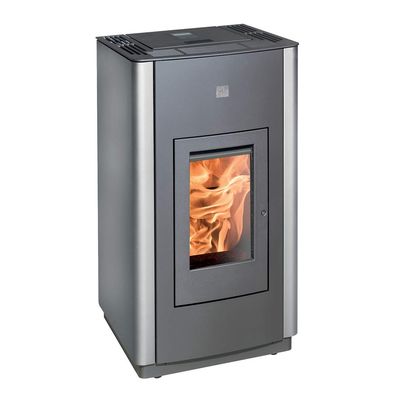 HAAS+SOHN Pelletofen Pelletto IV RLU PGI 421.08 perl-anthrazit/grau