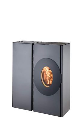 HAAS+SOHN Pelletofen HSP 4.0 F2-03 perl-grau