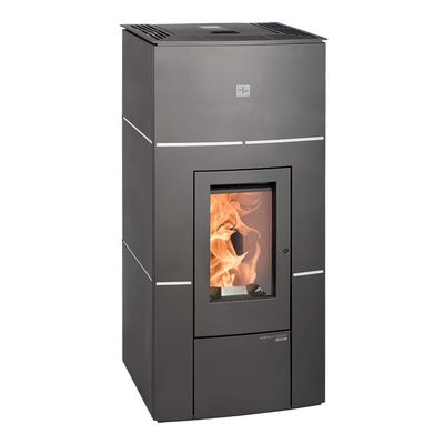 HAAS+SOHN Pelletofen HSP 6 Helena 465.32 PGI, anthrazit/weiß