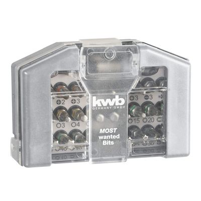 KWB Bit Set 32-teilig mit Gürtelclip