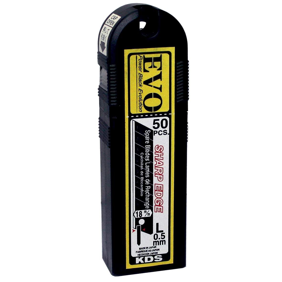 KDS Ersatzklingen 18mm Power Black Evo 50 Stück