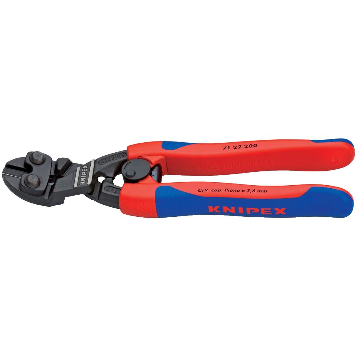 KNIPEX Kompakt-Bolzenschneider CoBolt gewinkelt 200mm