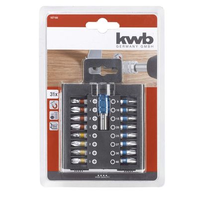 KWB Bit Set 31-teilig