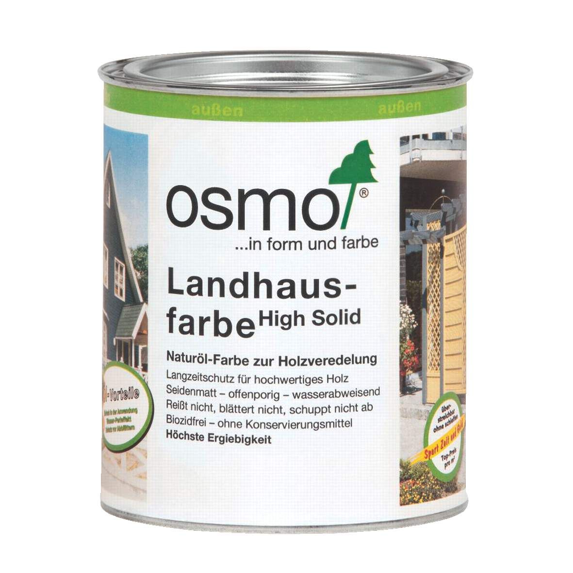 OSMO COLOR Landhausfarbe anthrazit 2,5L 2716