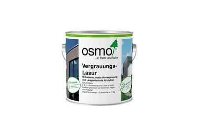 OSMO COLOR Vergrauungs-Lasur 2,5l Lavagrau