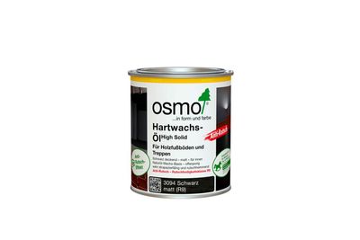OSMO COLOR Hartwachs-Öl Anti-Rutsch 2,5l Schwarz matt (R9)