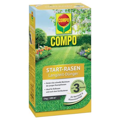 COMPO Start-Rasen Langzeit-Dünger 3 kg