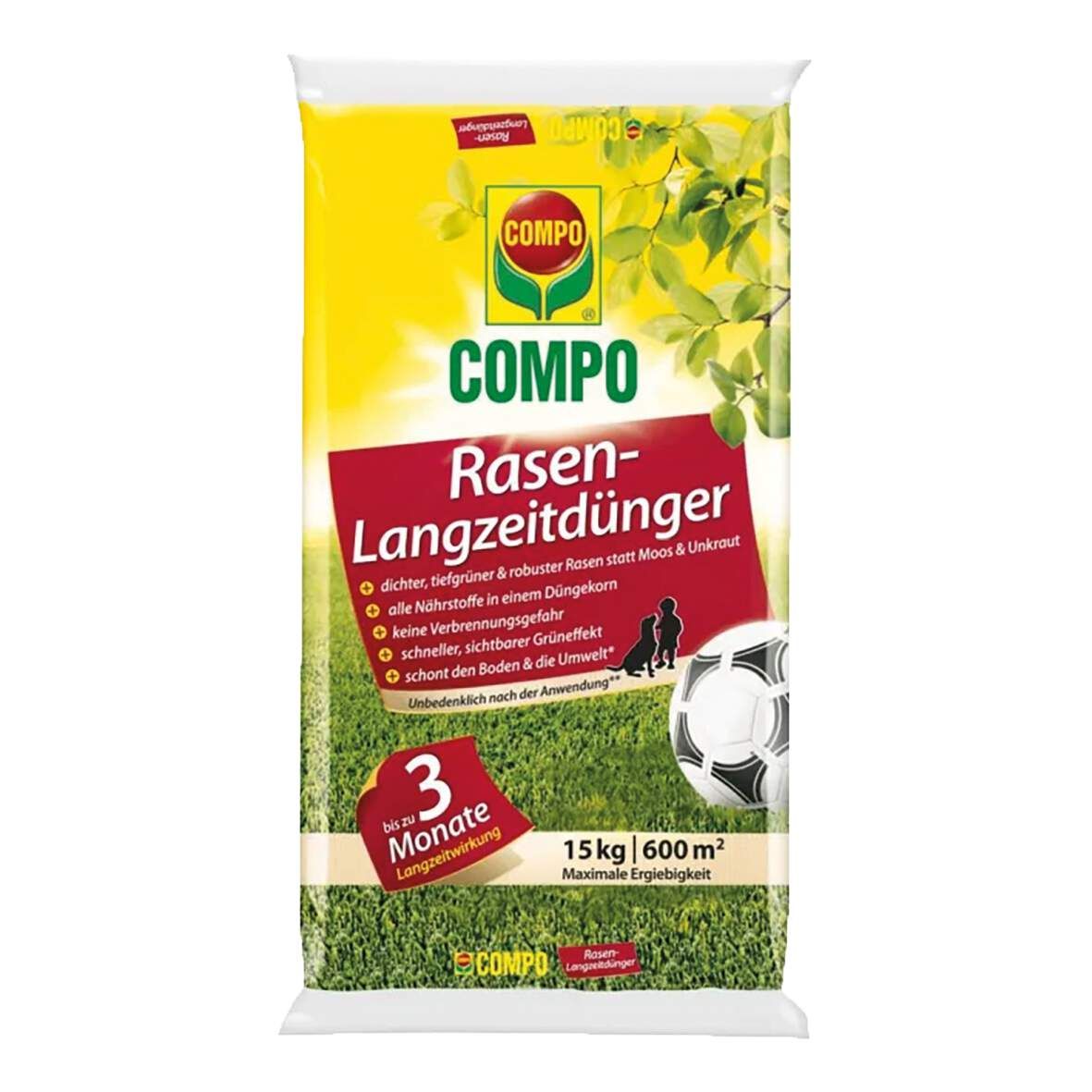 COMPO Rasendünger 15kg Langzeitdünger