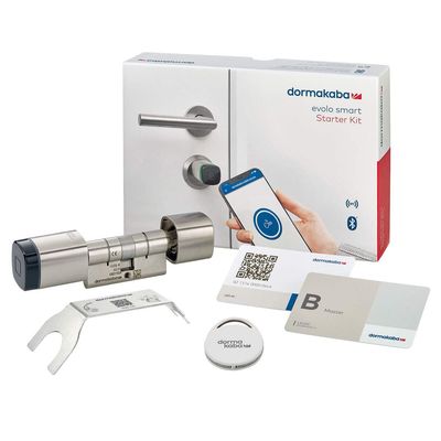 DORMAKABA Evolo Smart Starter Kit mit Digitalzylinder 35/45