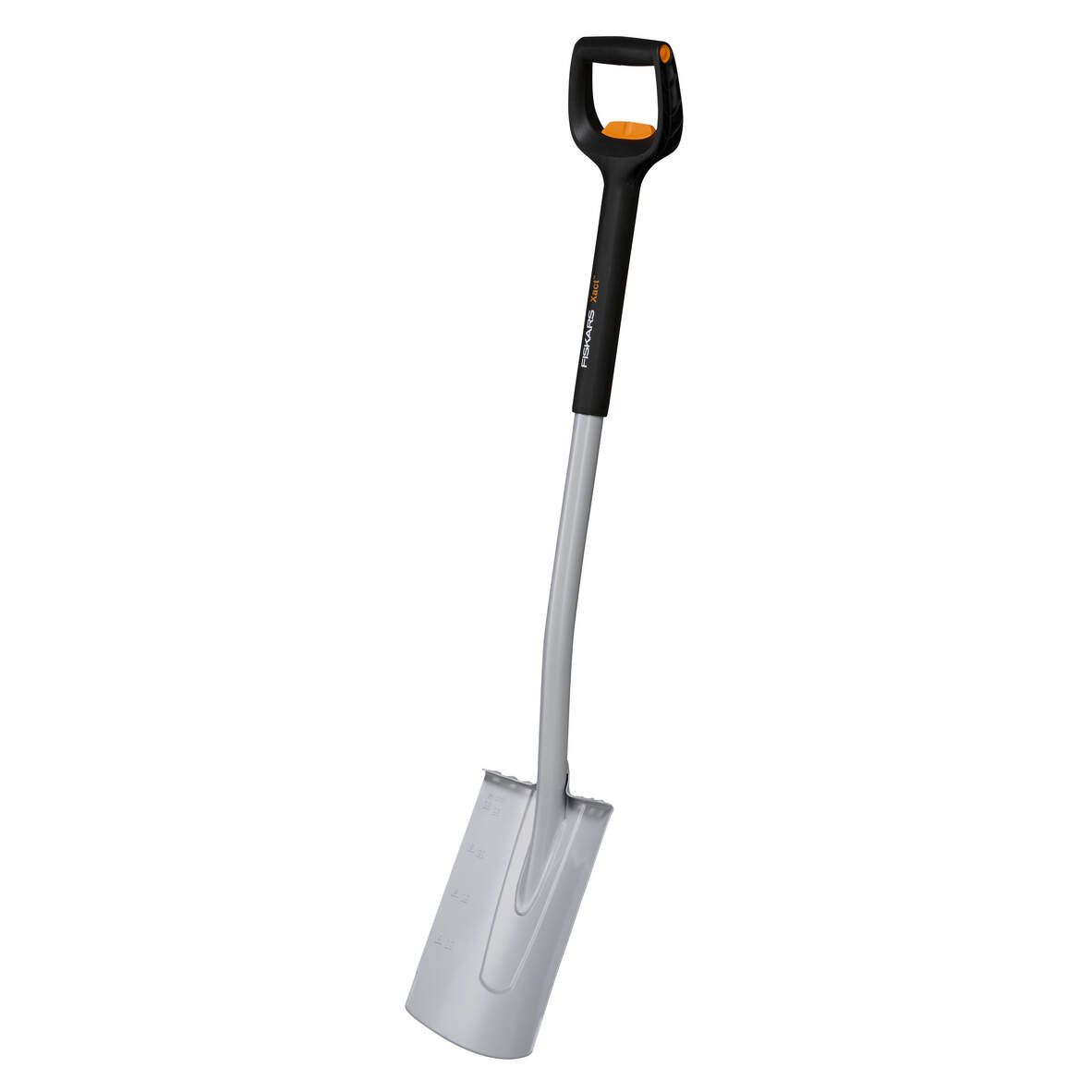 FISKARS Teleskop-Spaten Xact rund