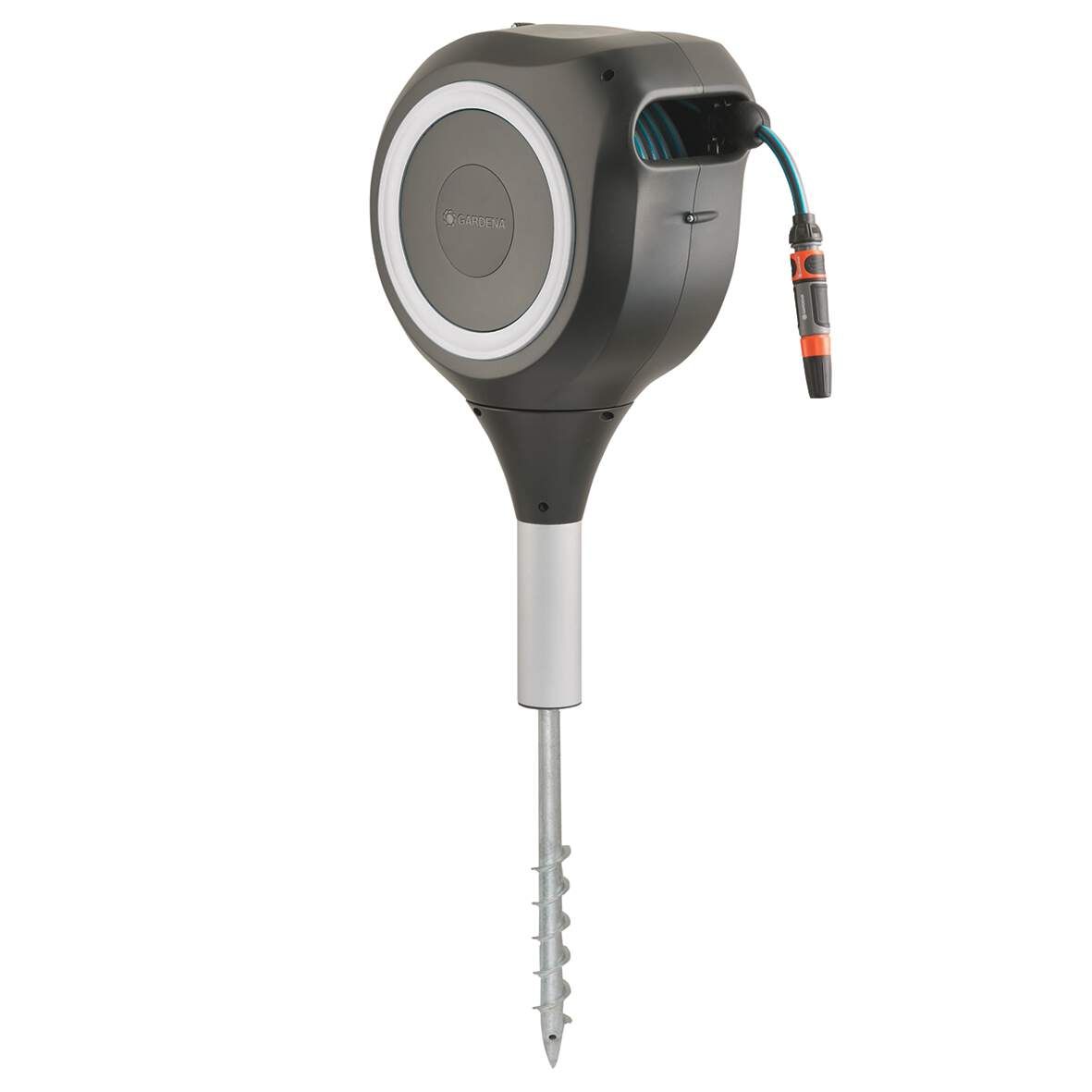 GARDENA Gartenschlauchbox RollUp M 20m weiß