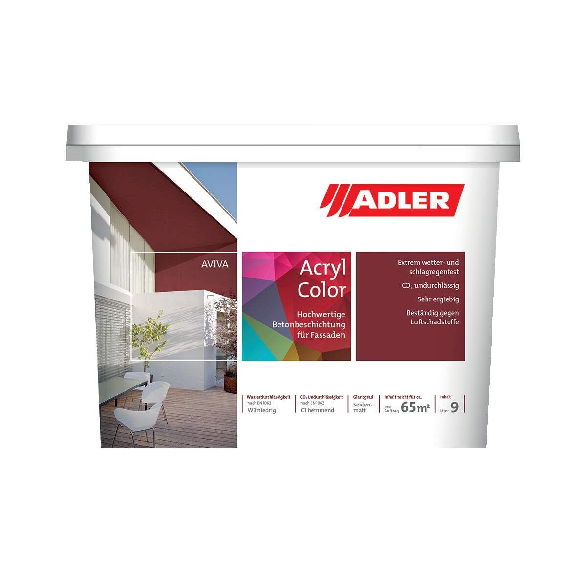 ADLER Aviva Acryl-Color 3LBasis Gelb Basis zum Tönen