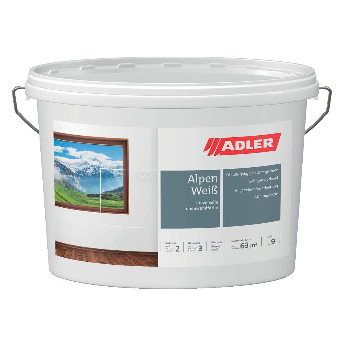 ADLER Aviva Alpen weiss 9L