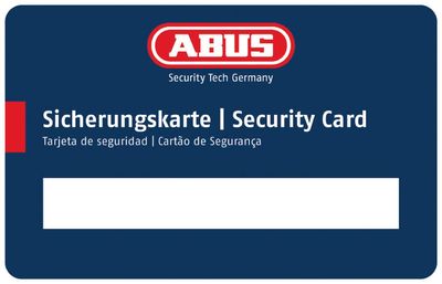 ABUS Knaufzylinder KD20 vernickelt 30/K30 mit 5 verschiedenen Schlüsseln