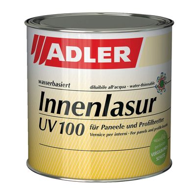 ADLER Innenlasur UV 100 2,5L Basis zum Tönen