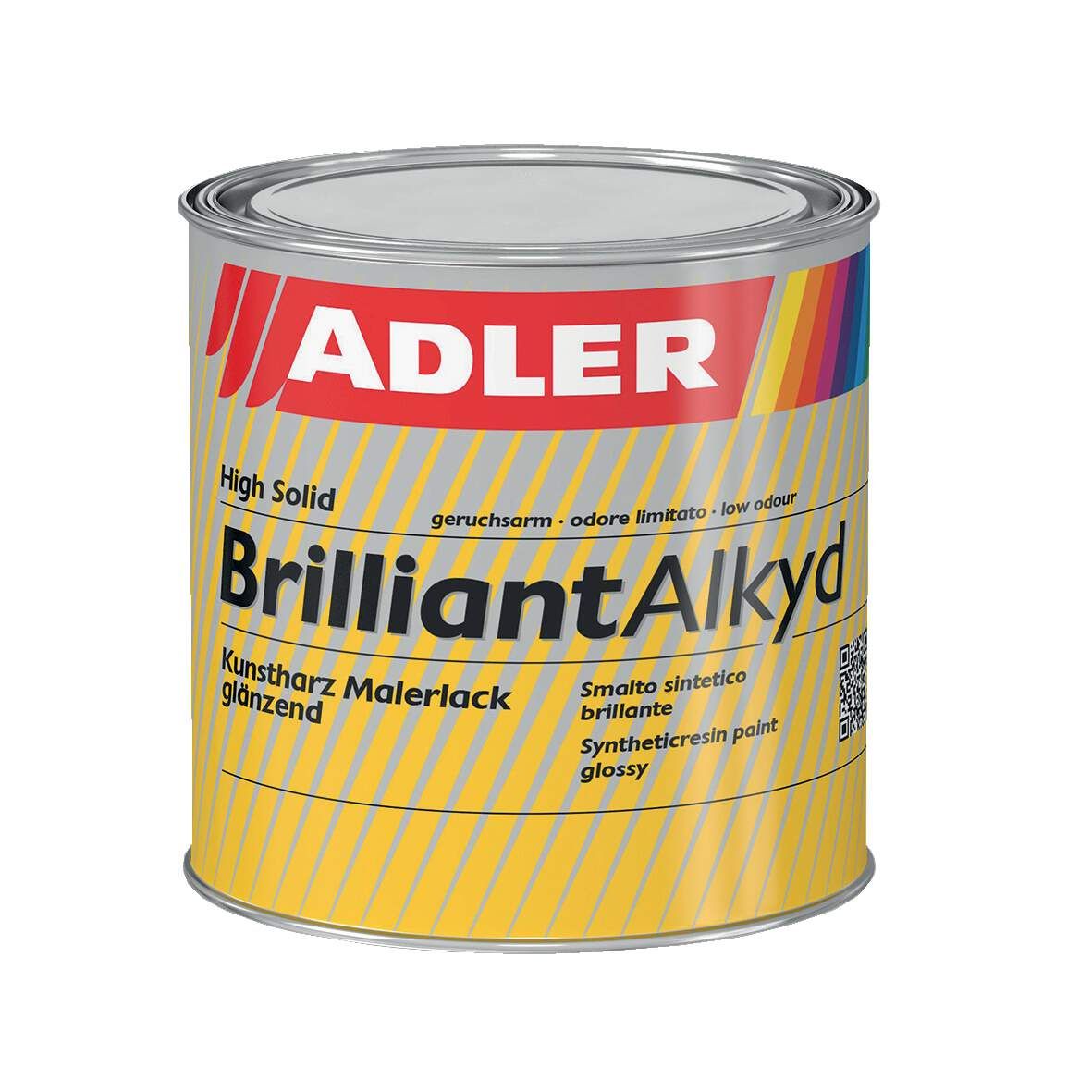 ADLER Brilliant-Alkyd W10 ws 2,5L Basis zum Tönen