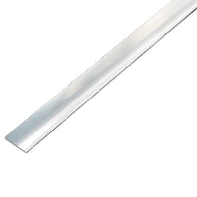 ALBERTS Flachstange Alu selbstklebend chromdesign,2m/20x2mm