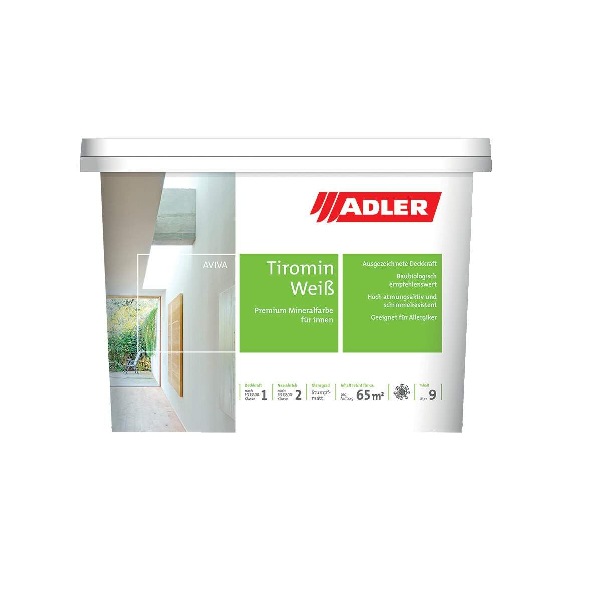 ADLER Aviva Tiromin weiß 9L