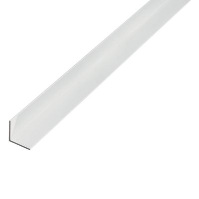 ALBERTS Winkelprofil Alu silber eloxiert 1m/60x60x4mm