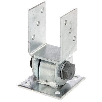 ALBERTS Pfostenträger-U beweglich Oberteil fverzinkt 91-100x100x169mm